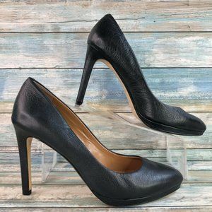 Banana Republic Black Leather Dress Pumps